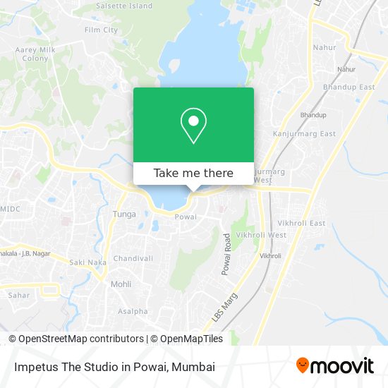 Impetus The Studio in Powai map