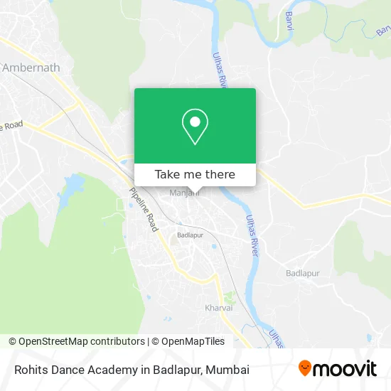 Rohits Dance Academy in Badlapur map