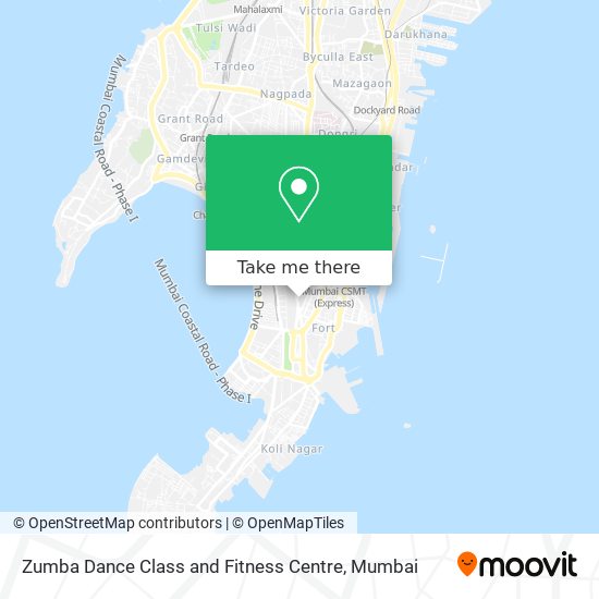 Zumba Dance Class and Fitness Centre map