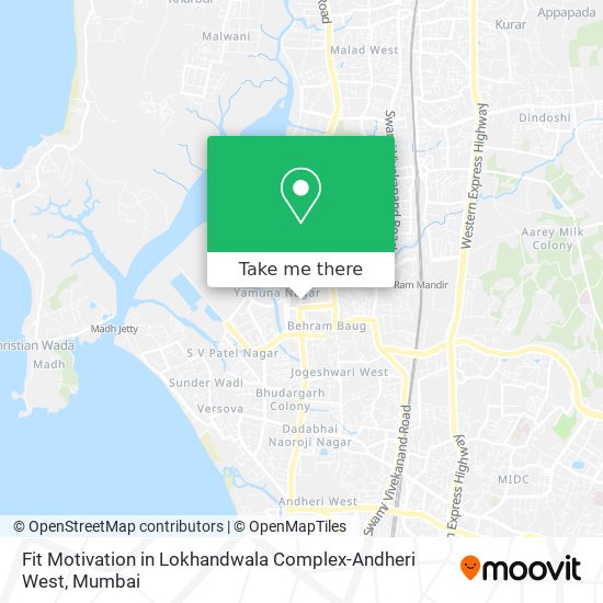 Fit Motivation in Lokhandwala Complex-Andheri West map