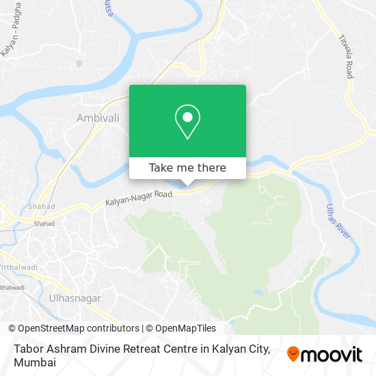 Tabor Ashram Divine Retreat Centre in Kalyan City map