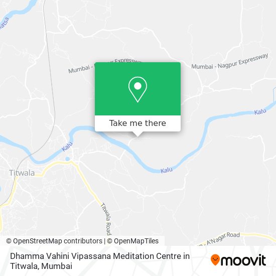 Dhamma Vahini Vipassana Meditation Centre in Titwala map