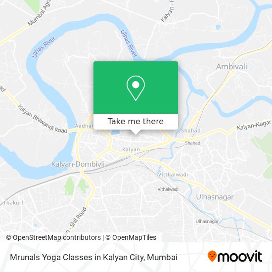 Mrunals Yoga Classes in Kalyan City map