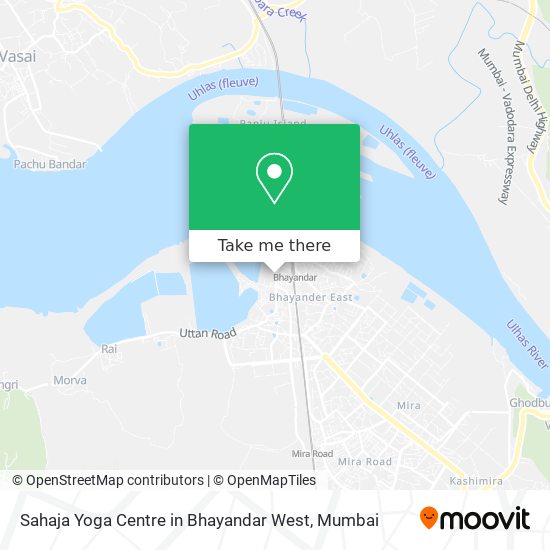 Sahaja Yoga Centre in Bhayandar West map