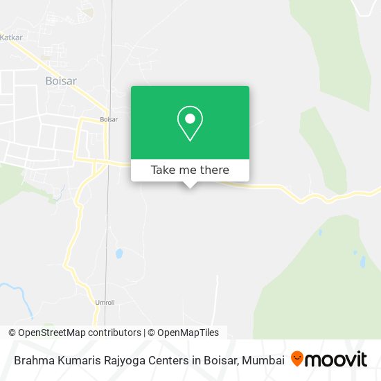 Brahma Kumaris Rajyoga Centers in Boisar map