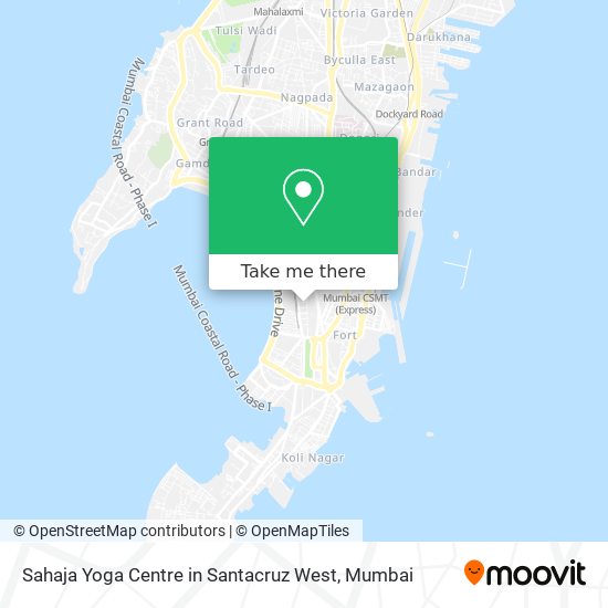 Sahaja Yoga Centre in Santacruz West map