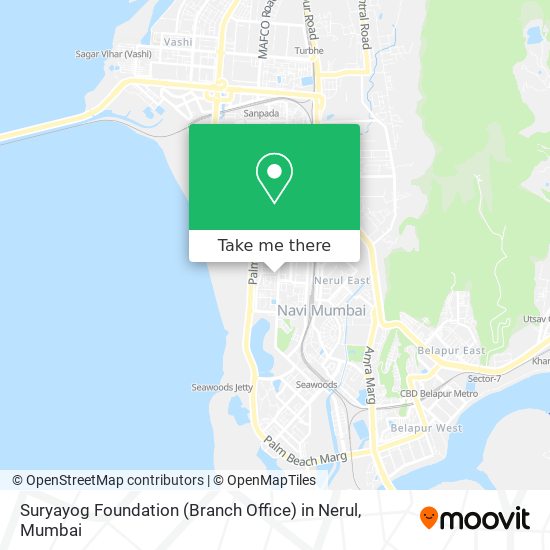 Suryayog Foundation (Branch Office) in Nerul map