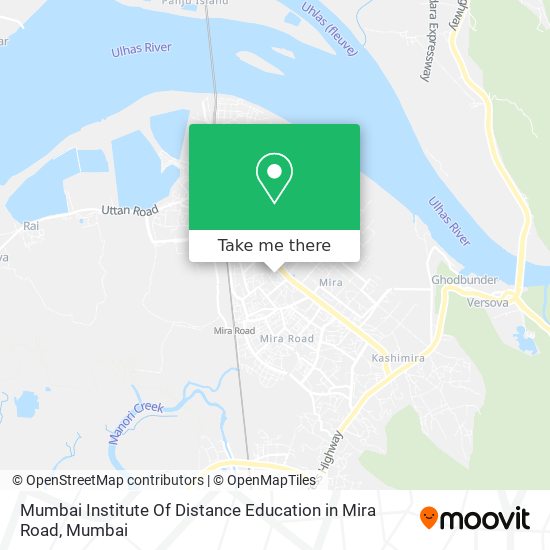 Mumbai Institute Of Distance Education in Mira Road map