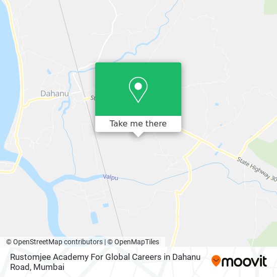 Rustomjee Academy For Global Careers in Dahanu Road map