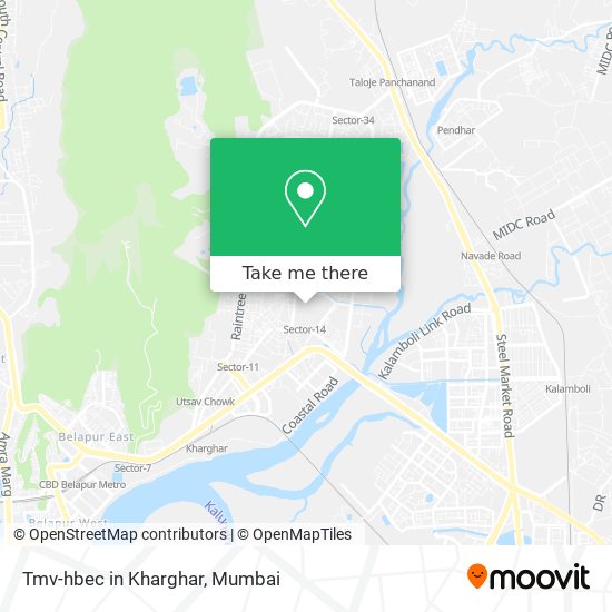 Tmv-hbec in Kharghar map