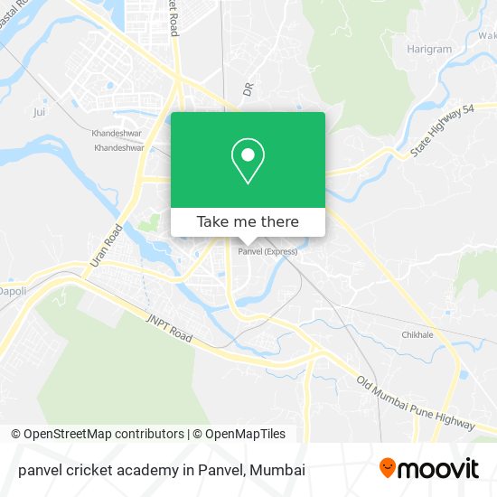 panvel cricket academy in Panvel map