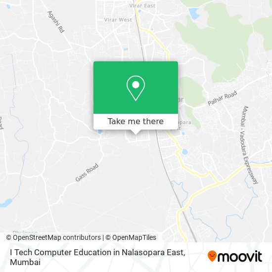 I Tech Computer Education in Nalasopara East map