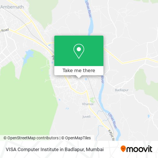 VISA Computer Institute in Badlapur map