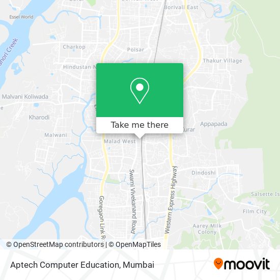 Aptech Computer Education map