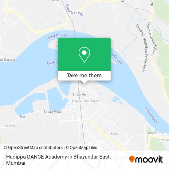 Hadippa DANCE Academy in Bhayandar East map