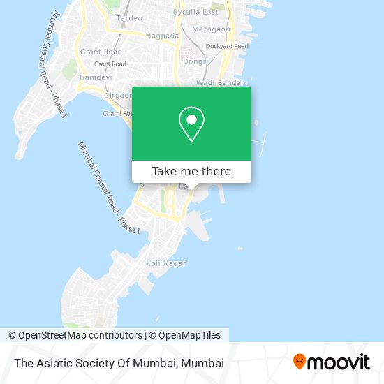 The Asiatic Society Of Mumbai map