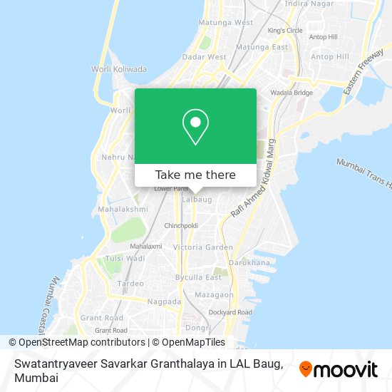 Swatantryaveer Savarkar Granthalaya in LAL Baug map