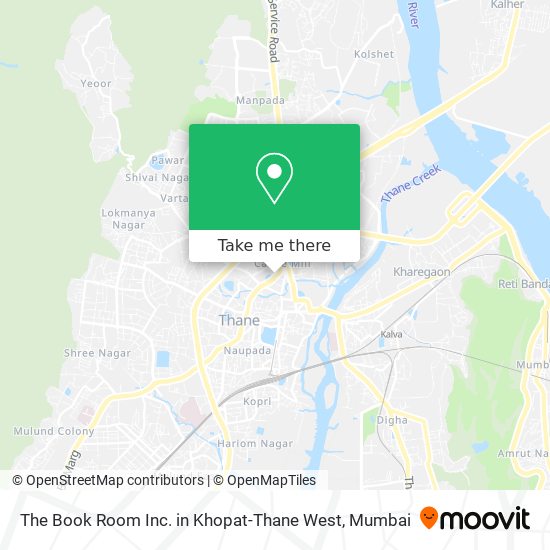 The Book Room Inc. in Khopat-Thane West map