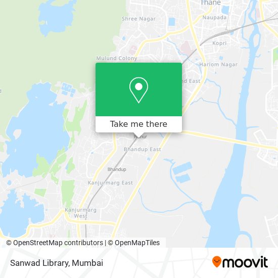 Sanwad Library map