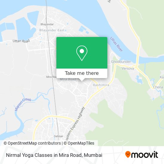 Nirmal Yoga Classes in Mira Road map