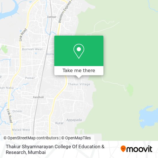 Thakur Shyamnarayan College Of Education & Research map