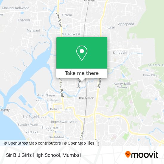 Sir B J Girls High School map