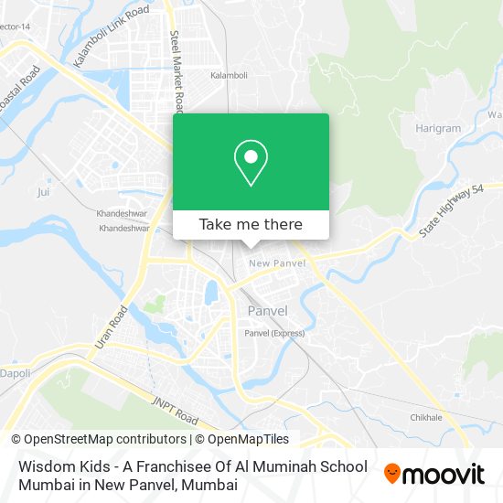 Wisdom Kids - A Franchisee Of Al Muminah School Mumbai in New Panvel map