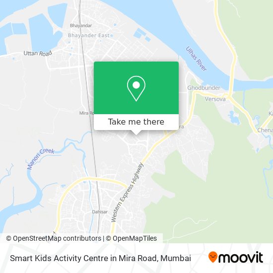 Smart Kids Activity Centre in Mira Road map