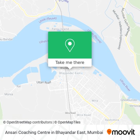 Ansari Coaching Centre in Bhayandar East map