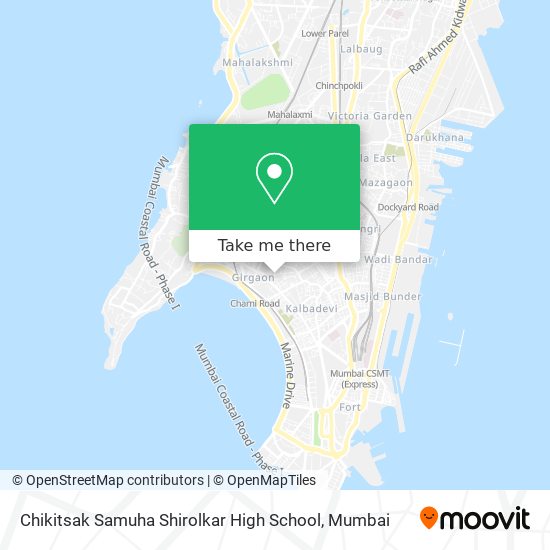 Chikitsak Samuha Shirolkar High School map