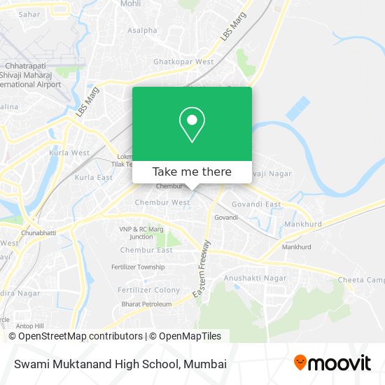 Swami Muktanand High School map
