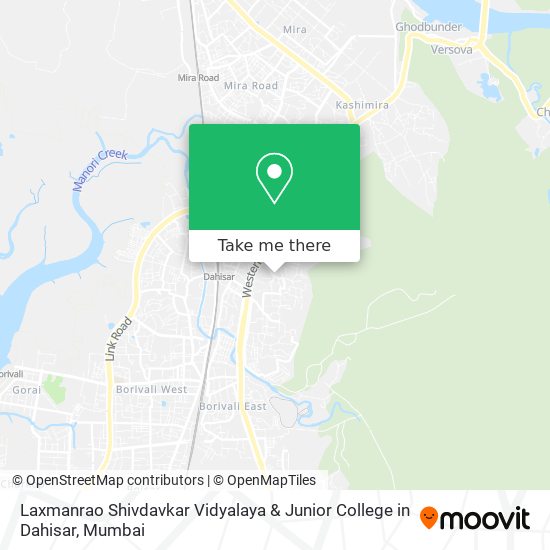 Laxmanrao Shivdavkar Vidyalaya & Junior College in Dahisar map