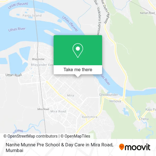 Nanhe Munne Pre School & Day Care in Mira Road map