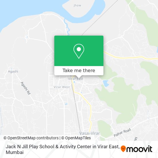 Jack N Jill Play School & Activity Center in Virar East map