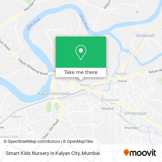 Smart Kids Nursery in Kalyan City map