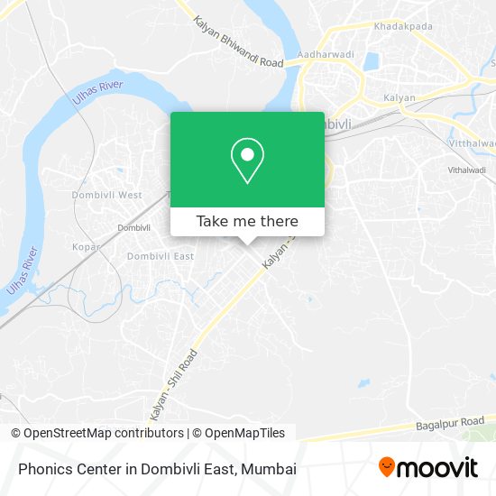 Phonics Center in Dombivli East map