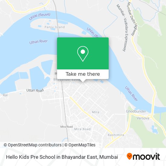 Hello Kids Pre School in Bhayandar East map