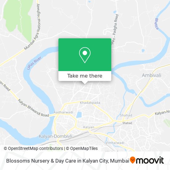 Blossoms Nursery & Day Care in Kalyan City map