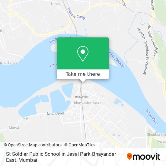 St Soldier Public School in Jesal Park-Bhayandar East map