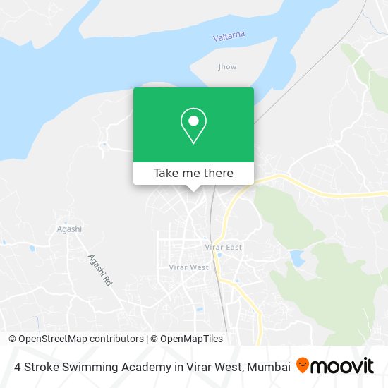 4 Stroke Swimming Academy in Virar West map