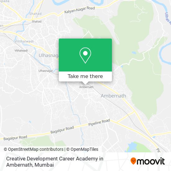 Creative Development Career Academy in Ambernath map