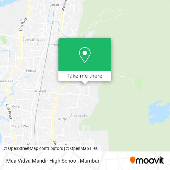 Maa Vidya Mandir High School map