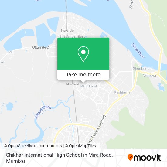 Shikhar International High School in Mira Road map