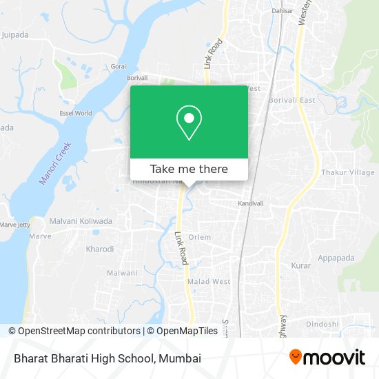 Bharat Bharati High School map