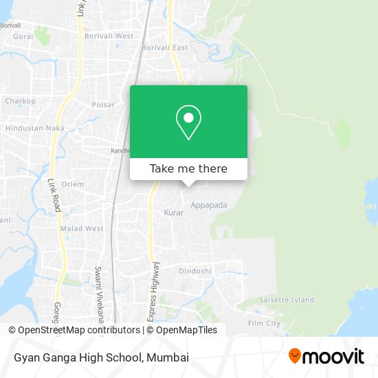 Gyan Ganga High School map