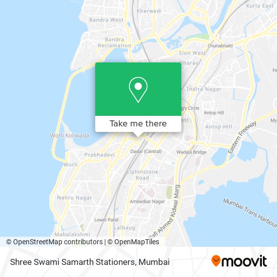 Shree Swami Samarth Stationers map