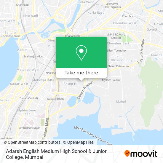 Adarsh English Medium High School & Junior College map