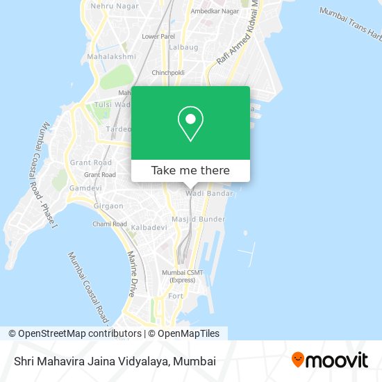 Shri Mahavira Jaina Vidyalaya map
