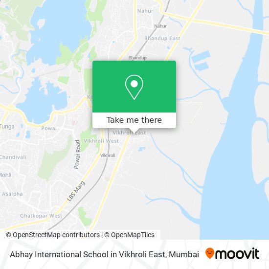 Abhay International School in Vikhroli East map