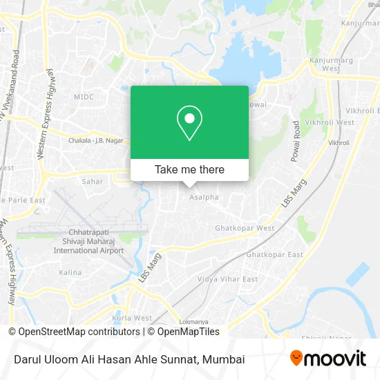 Darul Uloom Ali Hasan Ahle Sunnat map